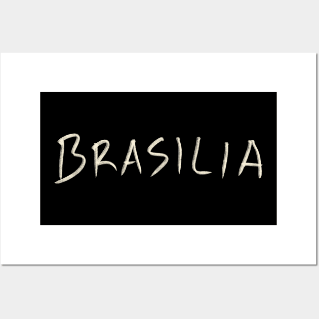 Brasilia Wall Art by Saestu Mbathi